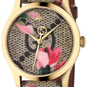 Gucci YA1264038A G-Timeless Flerfärgad/Läder Ø38 mm