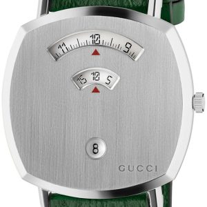 Gucci YA157412 Grip Silverfärgad/Läder