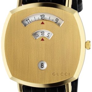 Gucci YA157446 Grip Guldtonad/Läder Ø38 mm