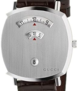 Gucci YA157447 Grip Vit/Läder Ø38 mm