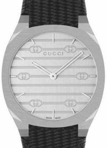 Gucci YA163419 Silverfärgad/Läder Ø38 mm