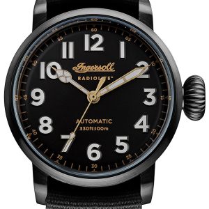 Ingersoll Herrklocka I04806 Svart/Textil Ø46 mm