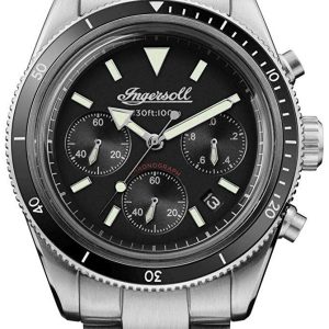 Ingersoll Herrklocka I06201 Svart/Stål Ø43 mm