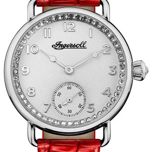 Ingersoll The Trenton Herrklocka I03601 Silverfärgad/Läder Ø34 mm