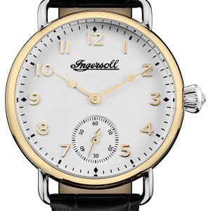 Ingersoll The Trenton Herrklocka I03602 Vit/Läder Ø34 mm