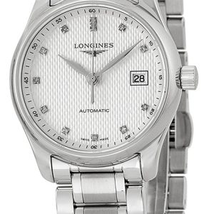 Longines Damklocka L2.257.4.77.6 Master Silverfärgad/Stål Ø29 mm