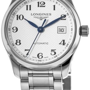 Longines Damklocka L2.257.4.78.6 Master Silverfärgad/Stål Ø29 mm