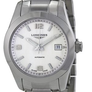 Longines Damklocka L2.285.4.76.6 Conquest Ladies Silverfärgad/Stål