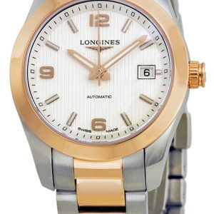 Longines Damklocka L2.285.5.76.7 Conquest Ladies Silverfärgad/Stål