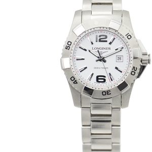 Longines Damklocka L3.247.4.16.6 HydroConquest Ladies Vit/Stål Ø29