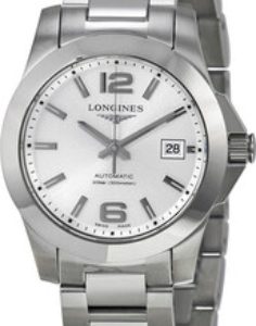 Longines Damklocka L3.276.4.76.6 Conquest Ladies Silverfärgad/Stål