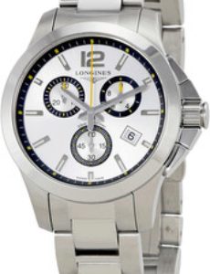 Longines Damklocka L3.379.4.78.6 Conquest Ladies Silverfärgad/Stål