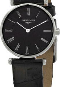 Longines Damklocka L4.209.4.51.2 La Grande Classique De Svart/Läder