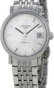 Longines Damklocka L4.309.4.12.6 Elegant Vit/Stål Ø25.5 mm