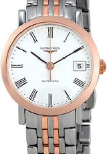 Longines Damklocka L4.309.5.11.7 Elegant Vit/Stål Ø25.5 mm