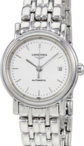 Longines Damklocka L4.321.4.12.6 Grande Classique Vit/Stål Ø25.5 mm