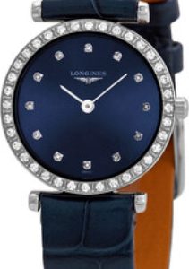 Longines Damklocka L4.341.0.97.2 La Grande Classique De Blå/Läder