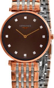 Longines Damklocka L4.512.1.67.7 La Grande Classique De Brun/Stål