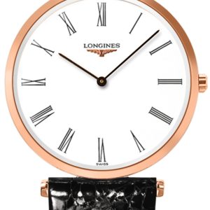 Longines Damklocka L4.512.1.91.2 La Grande Classique De Vit/Läder