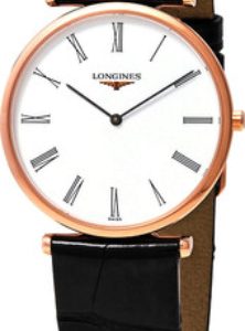 Longines Damklocka L4.709.1.21.2 La Grande Classique De Vit/Läder