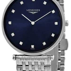 Longines Damklocka L4.709.4.97.6 La Grande Classique De Blå/Stål