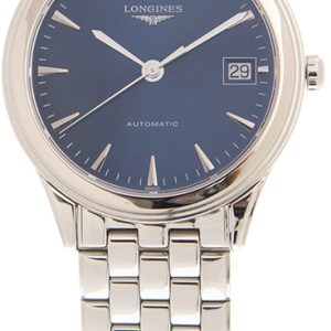 Longines Damklocka L4.774.4.92.6 Flagship Blå/Stål Ø36 mm