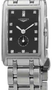 Longines Damklocka L5.255.4.57.6 DolceVita Svart/Stål