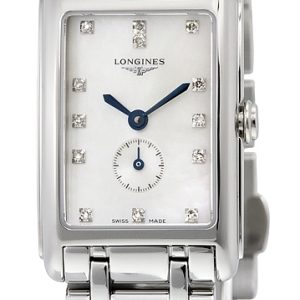 Longines Damklocka L5.255.4.87.6 DolceVita Vit/Stål