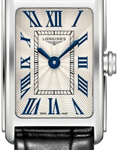 Longines Damklocka L5.258.4.71.0 DolceVita Beige/Läder