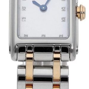 Longines Damklocka L5.258.5.87.7 DolceVita Vit/18 karat roséguld