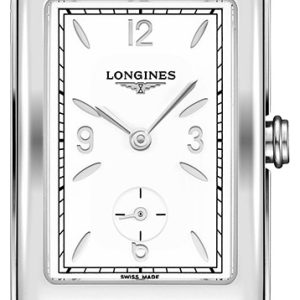 Longines Damklocka L5.512.4.16.6 Dolcevita Vit/Stål