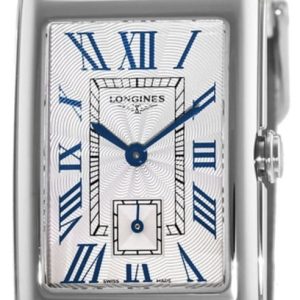 Longines Damklocka L5.512.4.71.2 DolceVita Beige/Läder