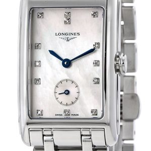 Longines Damklocka L5.512.4.87.6 DolceVita Vit/Stål