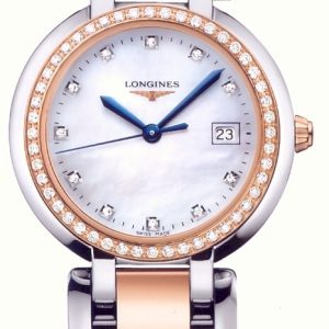 Longines Damklocka L8.112.5.89.6 PrimaLuna Stål Ø30 mm