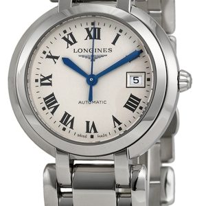 Longines Damklocka L8.113.4.71.6 PrimaLuna Brun/Stål Ø30 mm