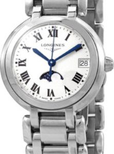 Longines Damklocka L8.115.4.71.6 Primaluna Silverfärgad/Stål Ø30.5