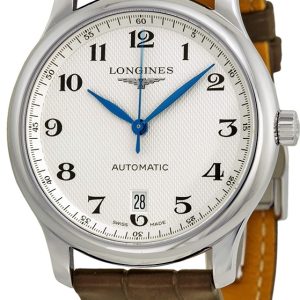 Longines Herrklocka L2.628.4.78.3 Master Vit/Läder Ø38.5 mm