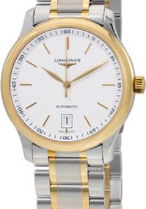 Longines Herrklocka L2.628.5.12.7 Master Vit/18 karat gult guld