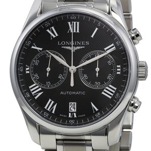 Longines Herrklocka L2.629.4.51.6 Master Svart/Stål Ø40 mm