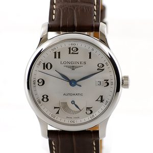 Longines Herrklocka L2.708.4.78.5 Master Silverfärgad/Läder Ø38.5