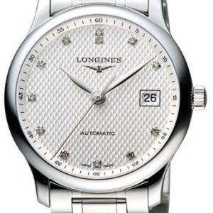 Longines Herrklocka L2.793.4.77.6 Master Silverfärgad/Stål Ø40 mm