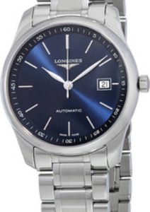 Longines Herrklocka L2.793.4.92.6 Master Blå/Stål Ø40 mm