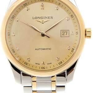 Longines Herrklocka L2.793.5.37.7 Master Gulguldstonad/18 karat gult