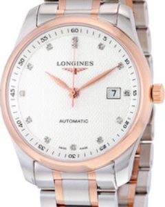 Longines Herrklocka L2.793.5.77.7 Master Silverfärgad/18 karat