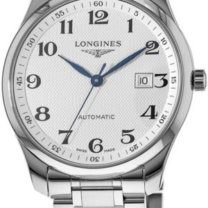 Longines Herrklocka L2.893.4.78.6 Master Silverfärgad/Stål Ø42 mm