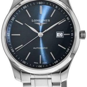 Longines Herrklocka L2.893.4.92.6 Master Blå/Stål Ø42 mm