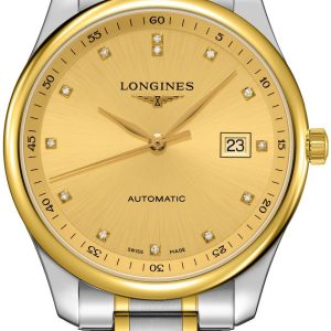 Longines Herrklocka L2.893.5.37.7 Master Gulguldstonad/Gulguldtonat