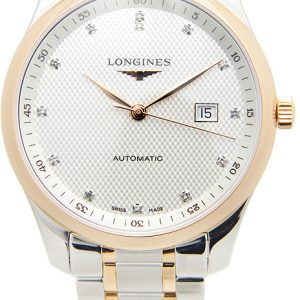 Longines Herrklocka L2.893.5.77.7 Master Silverfärgad/18 karat