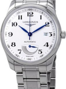 Longines Herrklocka L2.908.4.78.6 Master Silverfärgad/Stål Ø40 mm