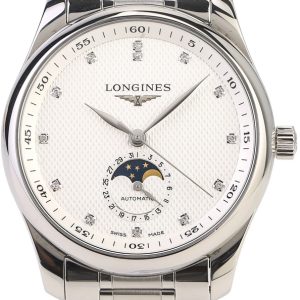 Longines Herrklocka L2.909.4.77.6 Master Silverfärgad/Stål Ø40 mm